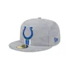 Indianapolis Colts 2024 Sideline Gray 59FIFTY Fitted Hat sold by New Era