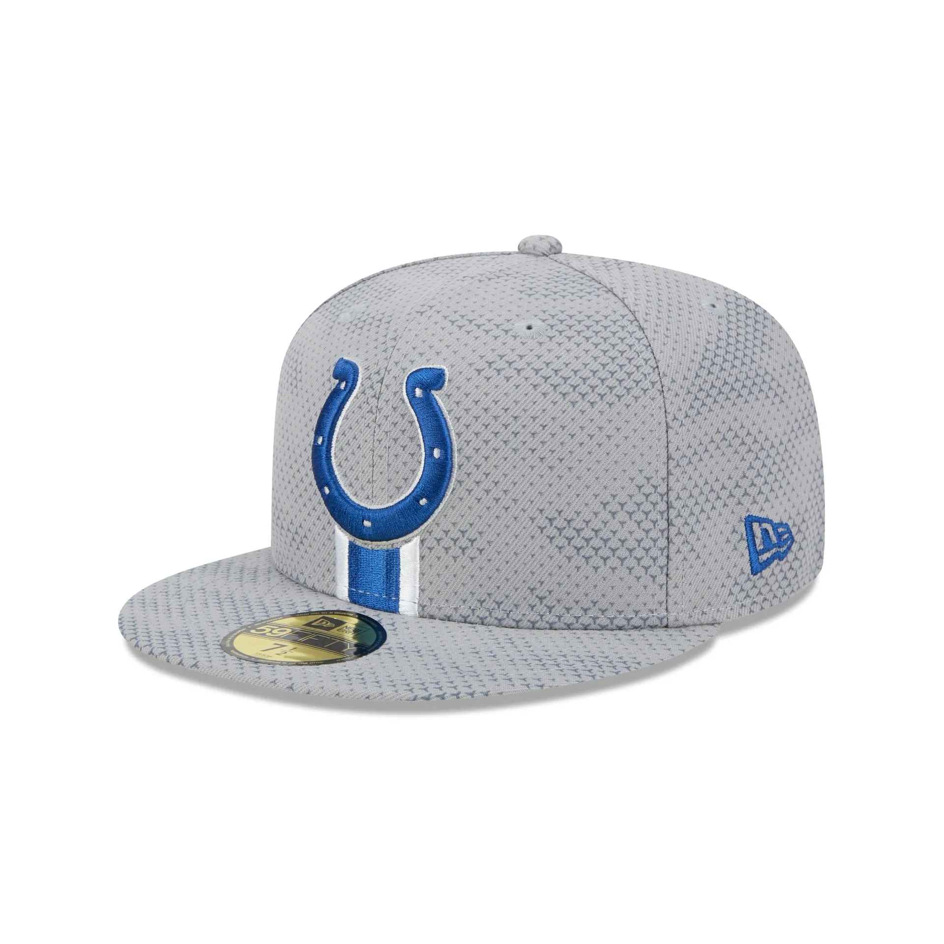 Indianapolis Colts 2024 Sideline Gray 59FIFTY Fitted Hat sold by New Era product image thumbnail 3
