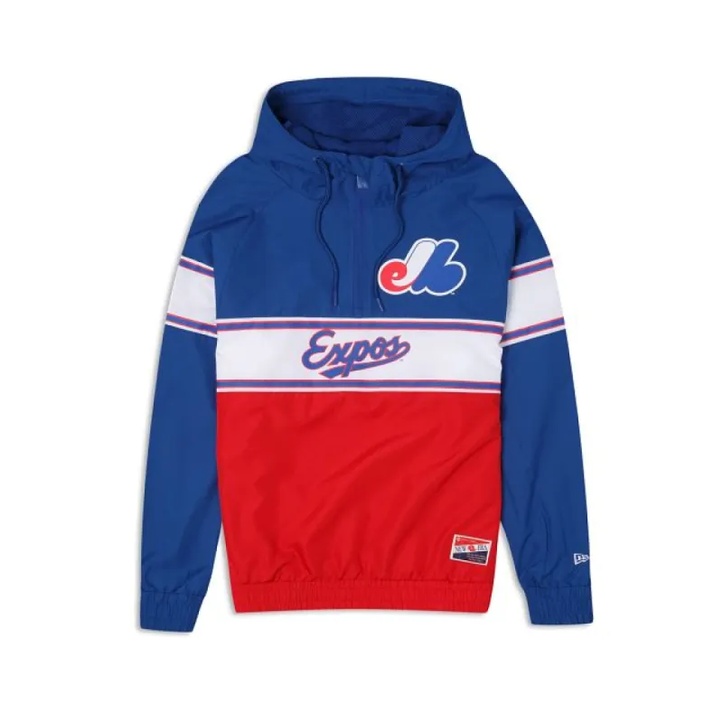 Montreal Expos Throwback Pullover Jacket sold by New Era