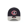 Chicago Cubs Coop Logo Select 9FORTY A-Frame Snapback Hat sold by New Era
