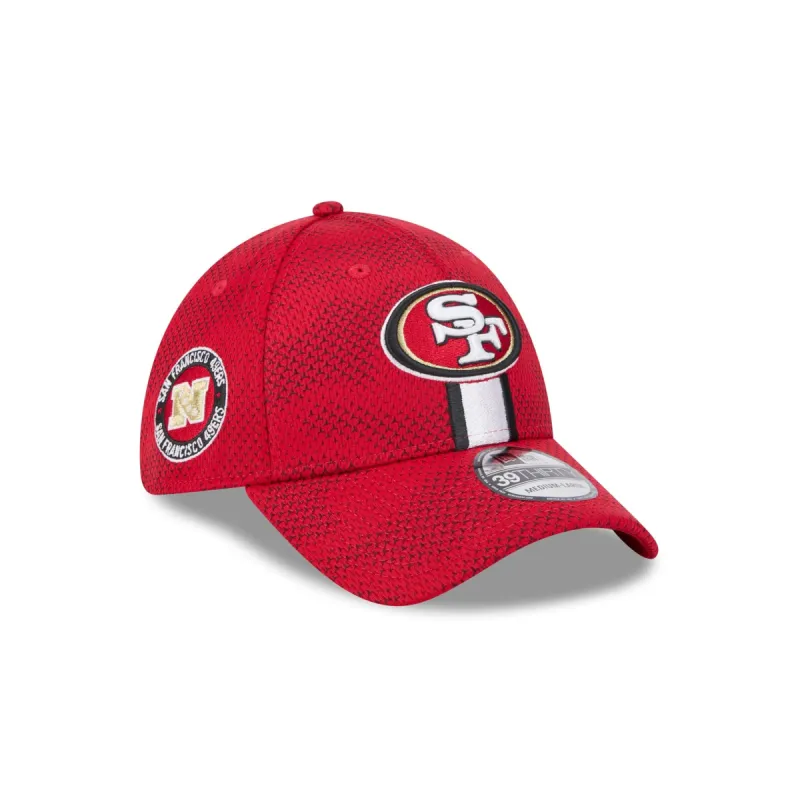 San Francisco 49ers 2024 Sideline 39THIRTY Stretch Fit Hat sold by New Era