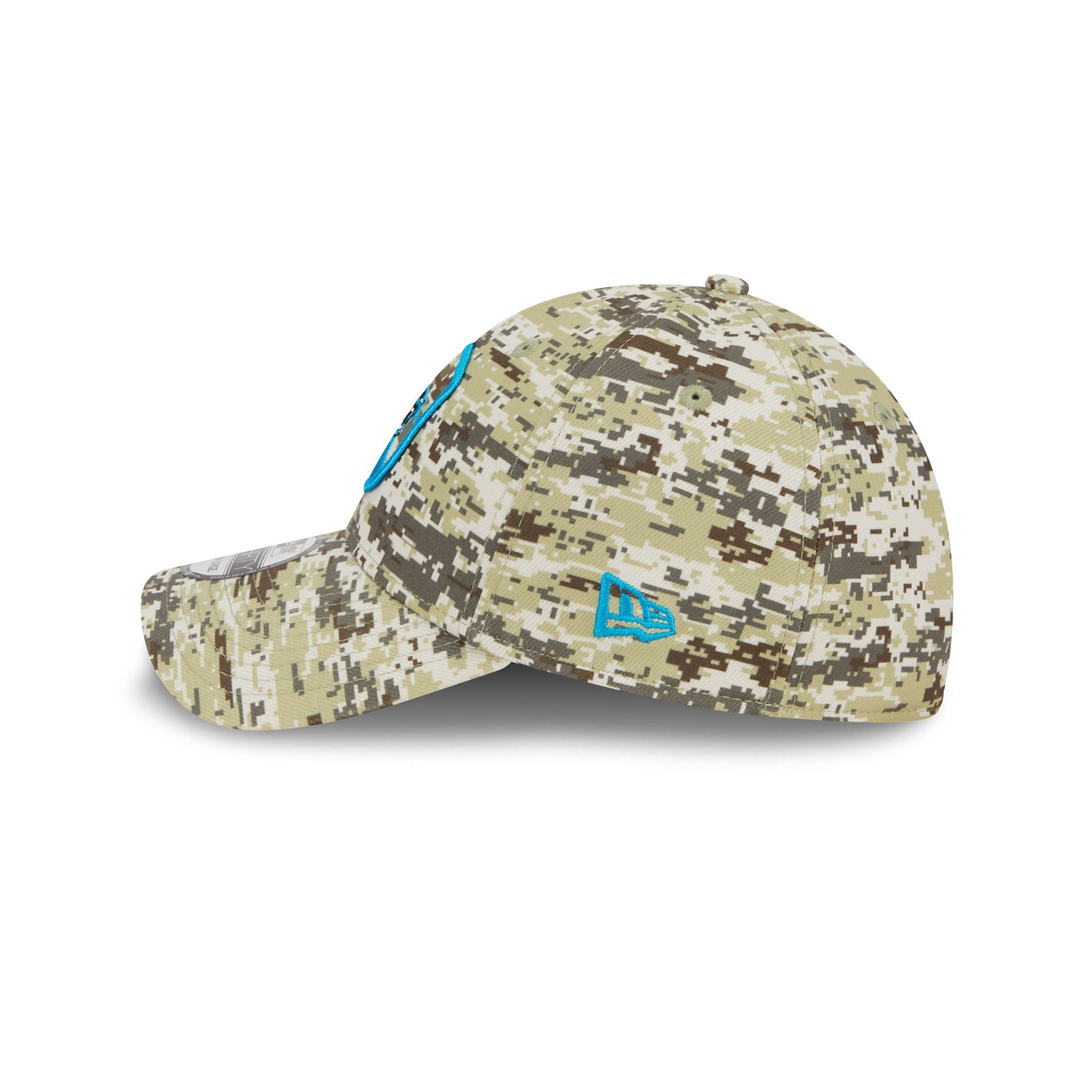 Carolina Panthers 2023 Salute to Service Camo 39THIRTY Stretch Fit Hat sold by New Era product image thumbnail 5