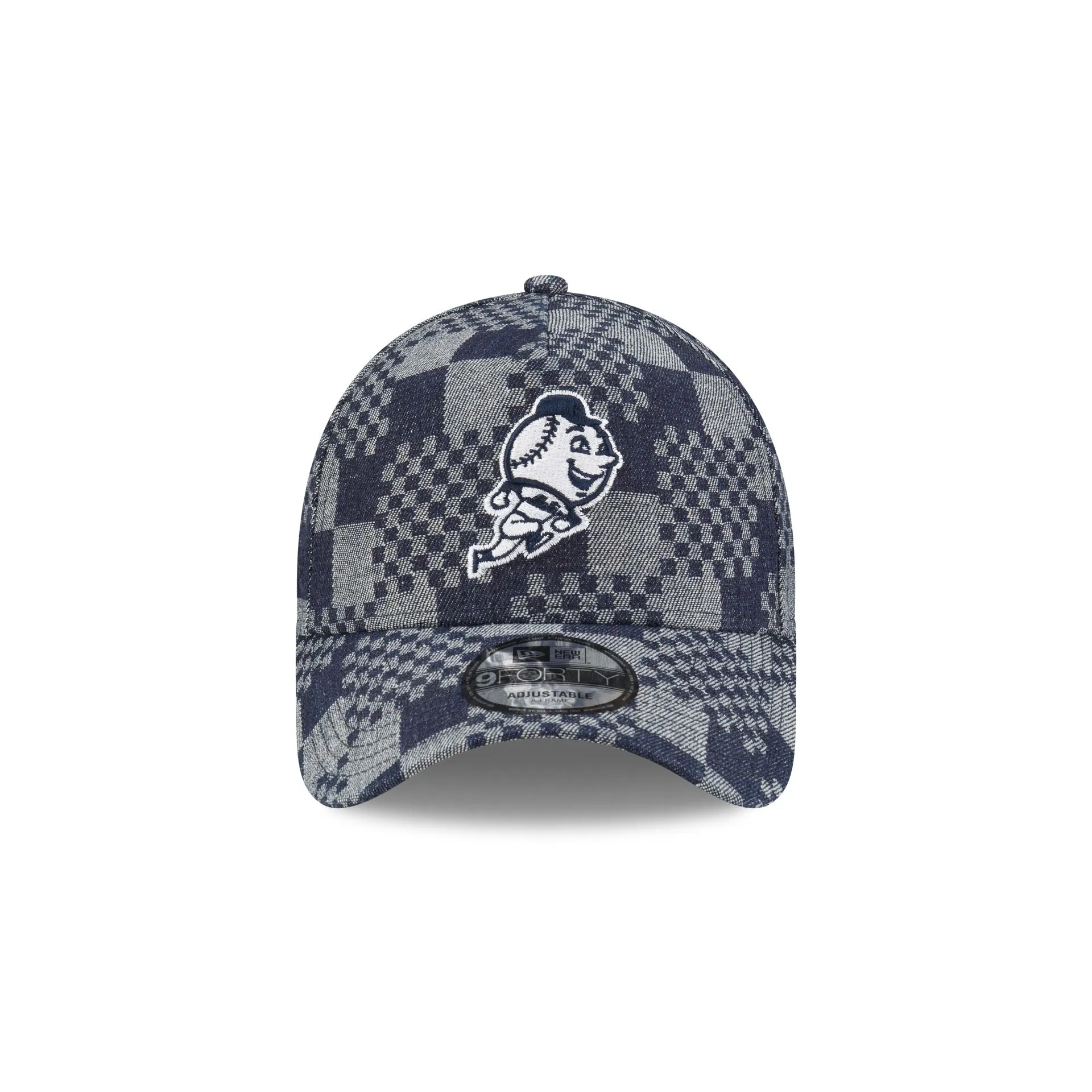 New York Mets Pattern Denim 9FORTY A-Frame Snapback Hat sold by New Era product image thumbnail 2