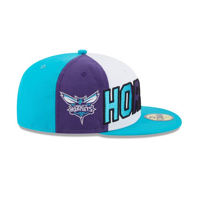 Charlotte Hornets NBA Authentics: 2023 Back Half Edition 59FIFTY Fitted Hat sold by New Era product image thumbnail 4