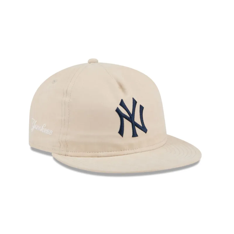 New York Yankees Brushed Nylon Retro Crown 9FIFTY Adjustable Hat sold by New Era