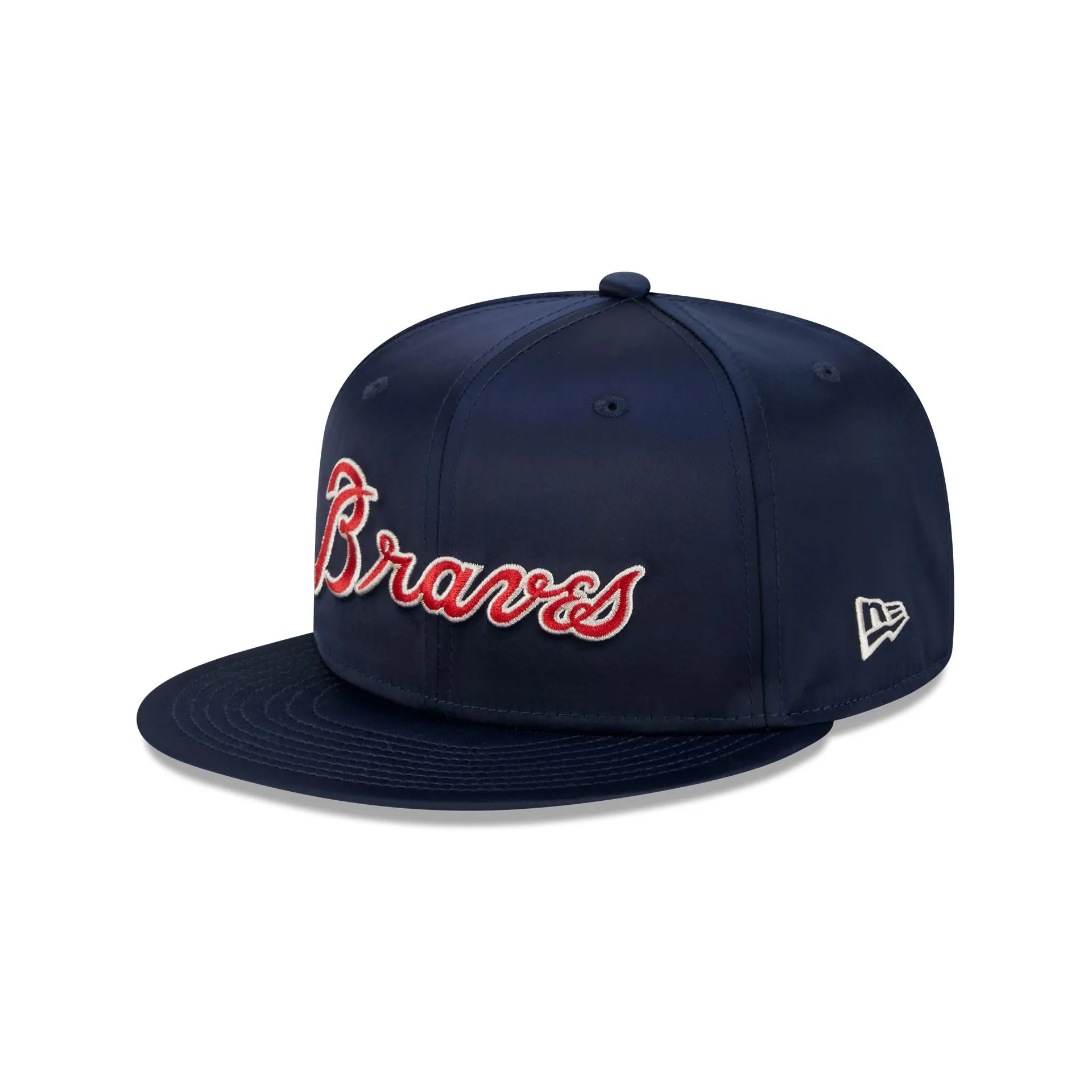 Atlanta Braves Satin Script 9FIFTY Snapback Hat sold by New Era product image thumbnail 3