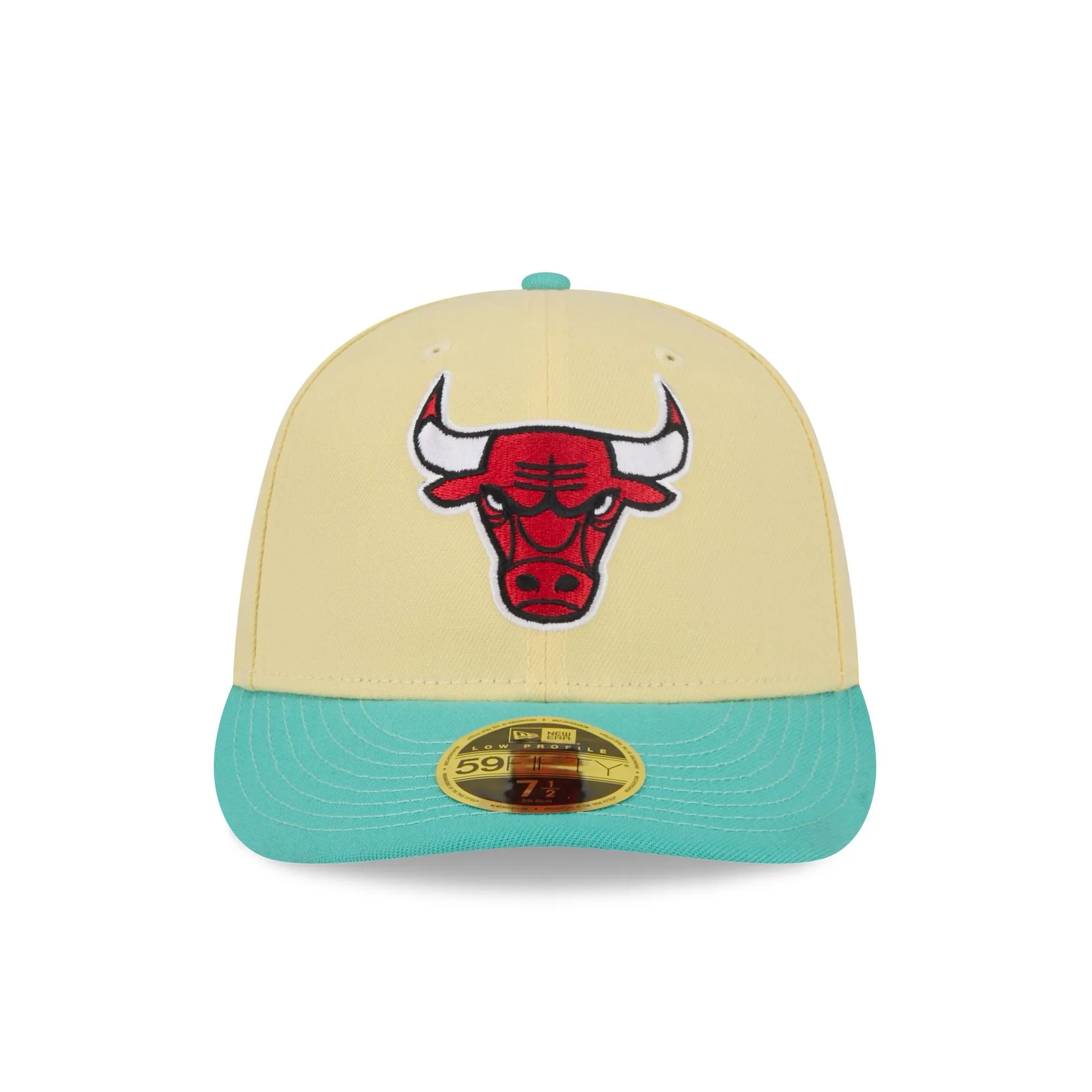 Chicago Bulls Soft Yellow Low Profile 59FIFTY Fitted Hat sold by New Era product image thumbnail 2
