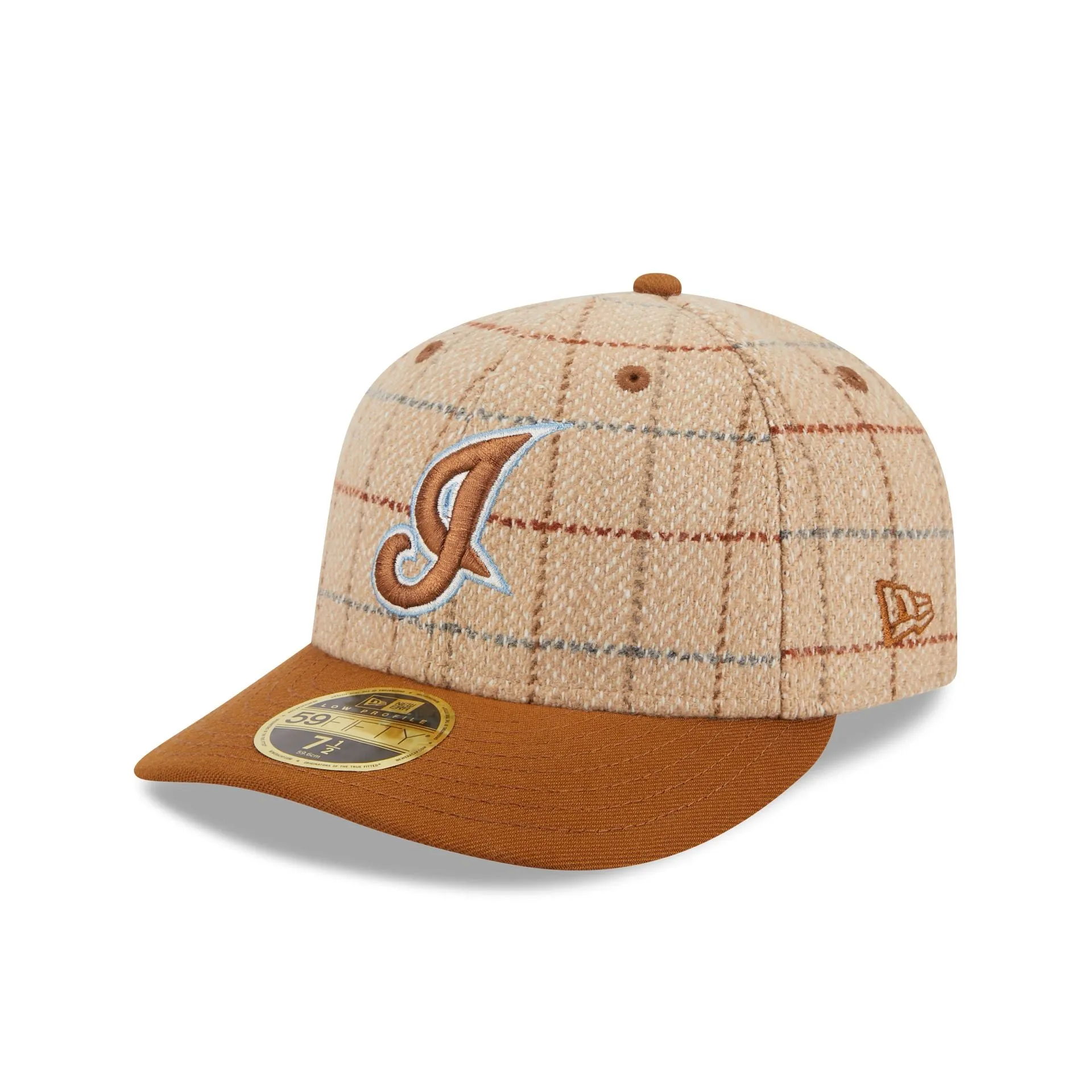 Cleveland Guardians Herringbone Check Low Profile 59FIFTY Fitted Hat sold by New Era product image thumbnail 3