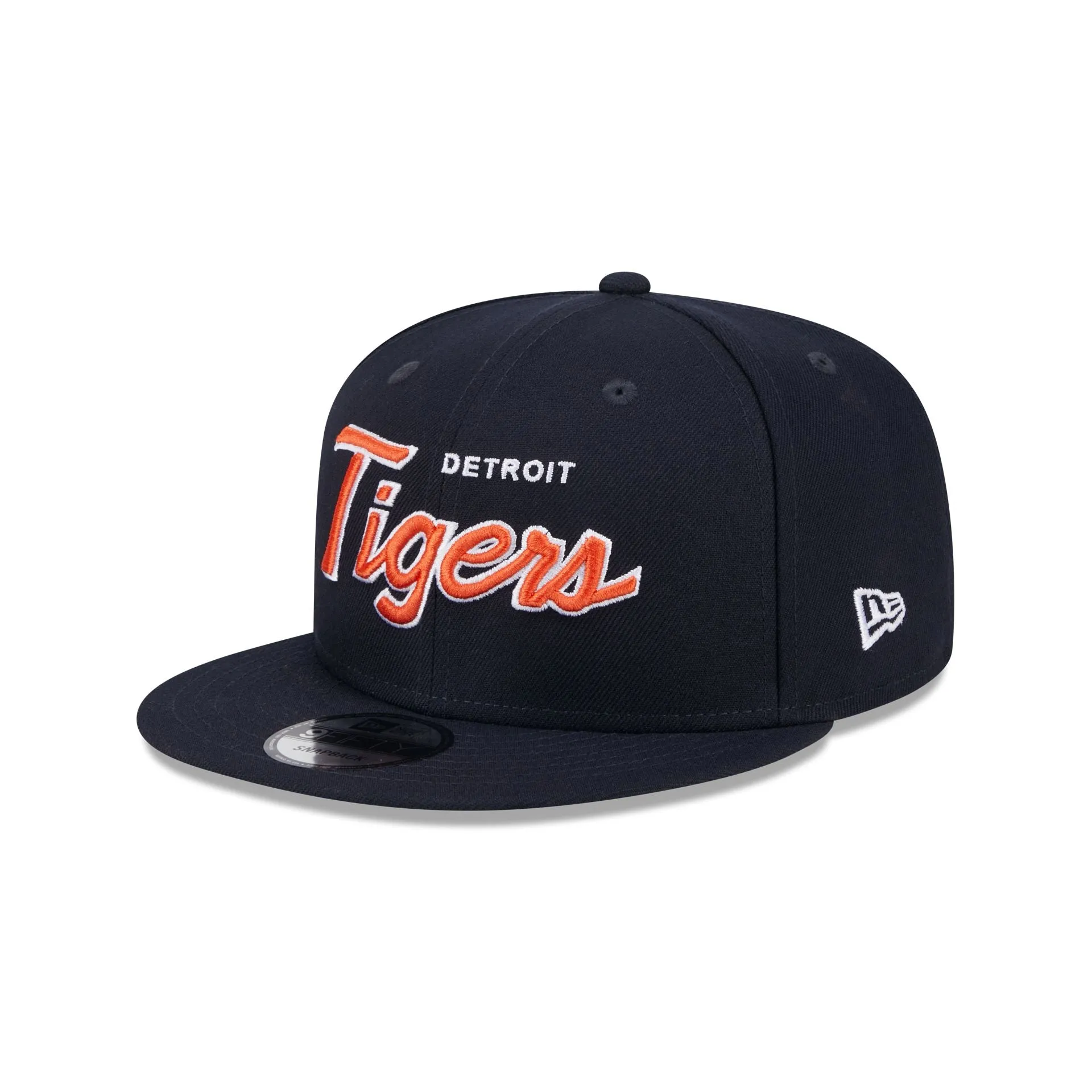 Detroit Tigers Wordmark 9FIFTY Snapback Hat sold by New Era