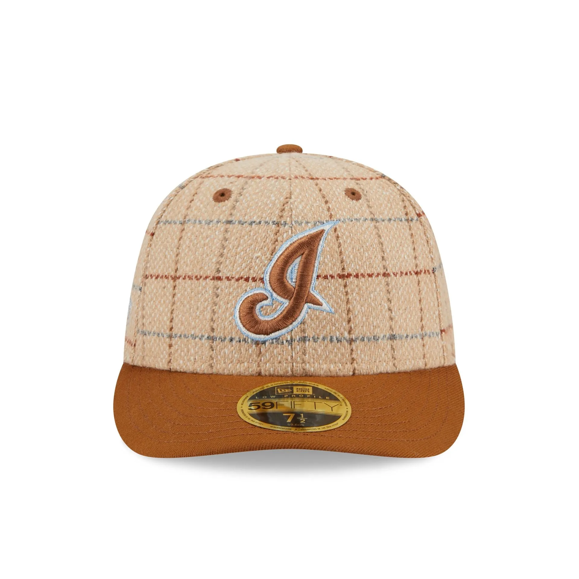 Cleveland Guardians Herringbone Check Low Profile 59FIFTY Fitted Hat sold by New Era product image thumbnail 2