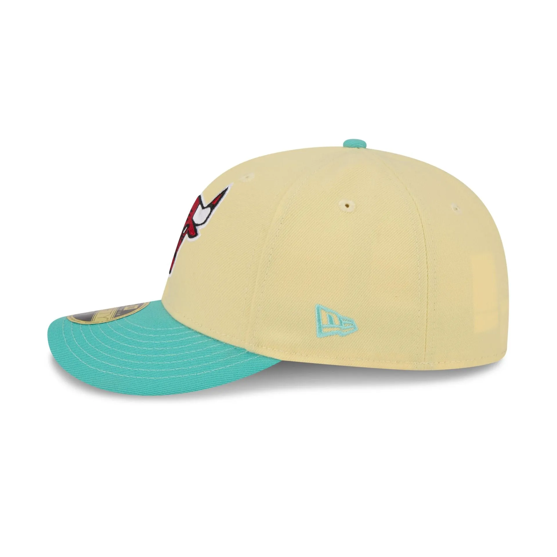 Chicago Bulls Soft Yellow Low Profile 59FIFTY Fitted Hat sold by New Era product image thumbnail 4