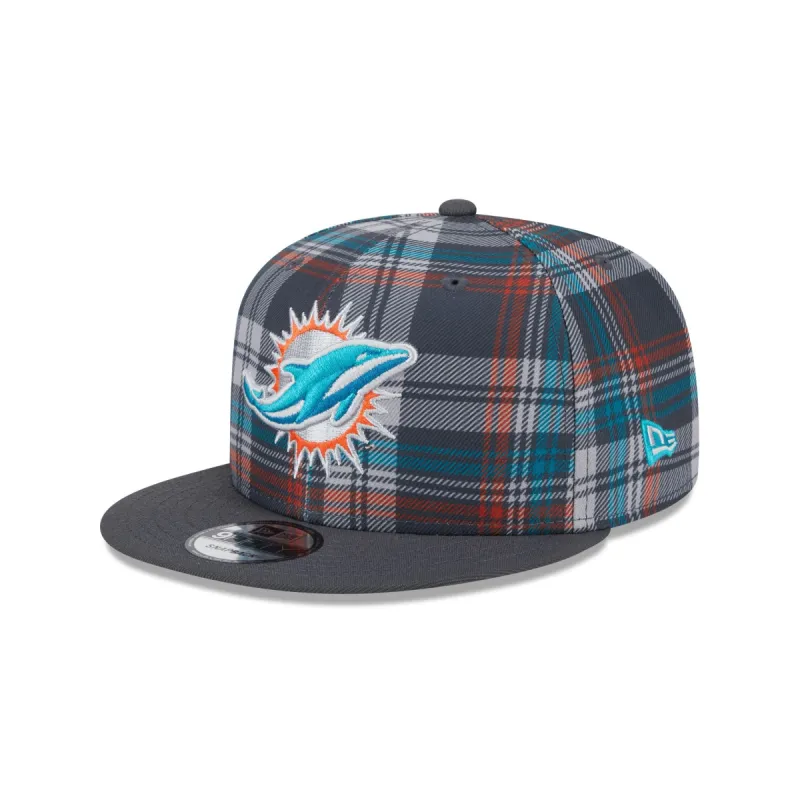 Miami Dolphins 2024 Sideline Statement Gray 9FIFTY Snapback Hat sold by New Era