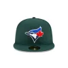 OVO X Toronto Blue Jays Green 59FIFTY Fitted Hat sold by New Era