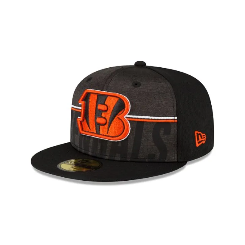 Cincinnati Bengals 2023 Training Black 59FIFTY Fitted Hat sold by New Era