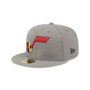 Utah Jazz Color Pack Gray 59FIFTY Fitted Hat sold by New Era