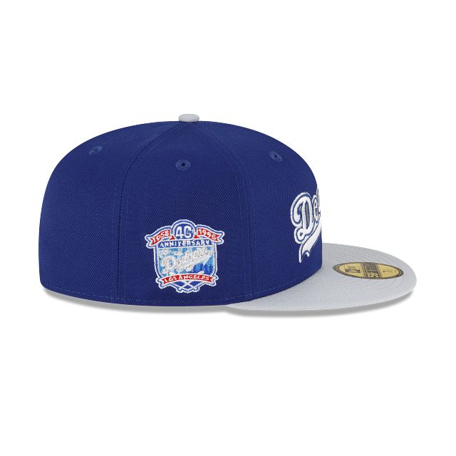Just Caps Gray Visor Los Angeles Dodgers 59FIFTY Fitted Hat sold by New Era product image thumbnail 4
