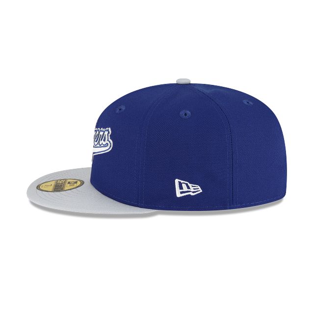 Just Caps Gray Visor Los Angeles Dodgers 59FIFTY Fitted Hat sold by New Era product image thumbnail 5