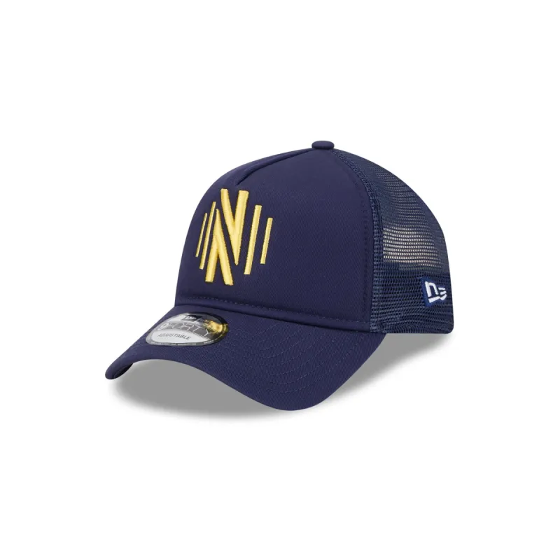 Nashville SC Team 9FORTY A-Frame Snapback Hat sold by New Era