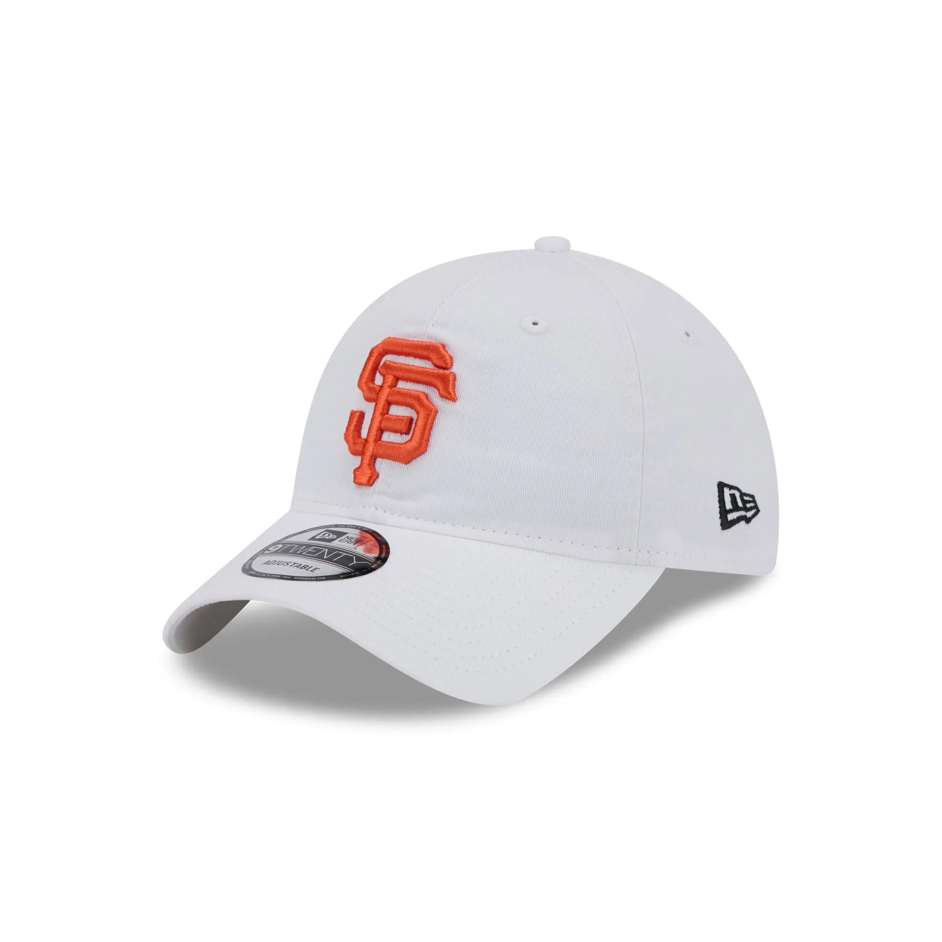 San Francisco Giants White 9TWENTY Adjustable Hat sold by New Era
