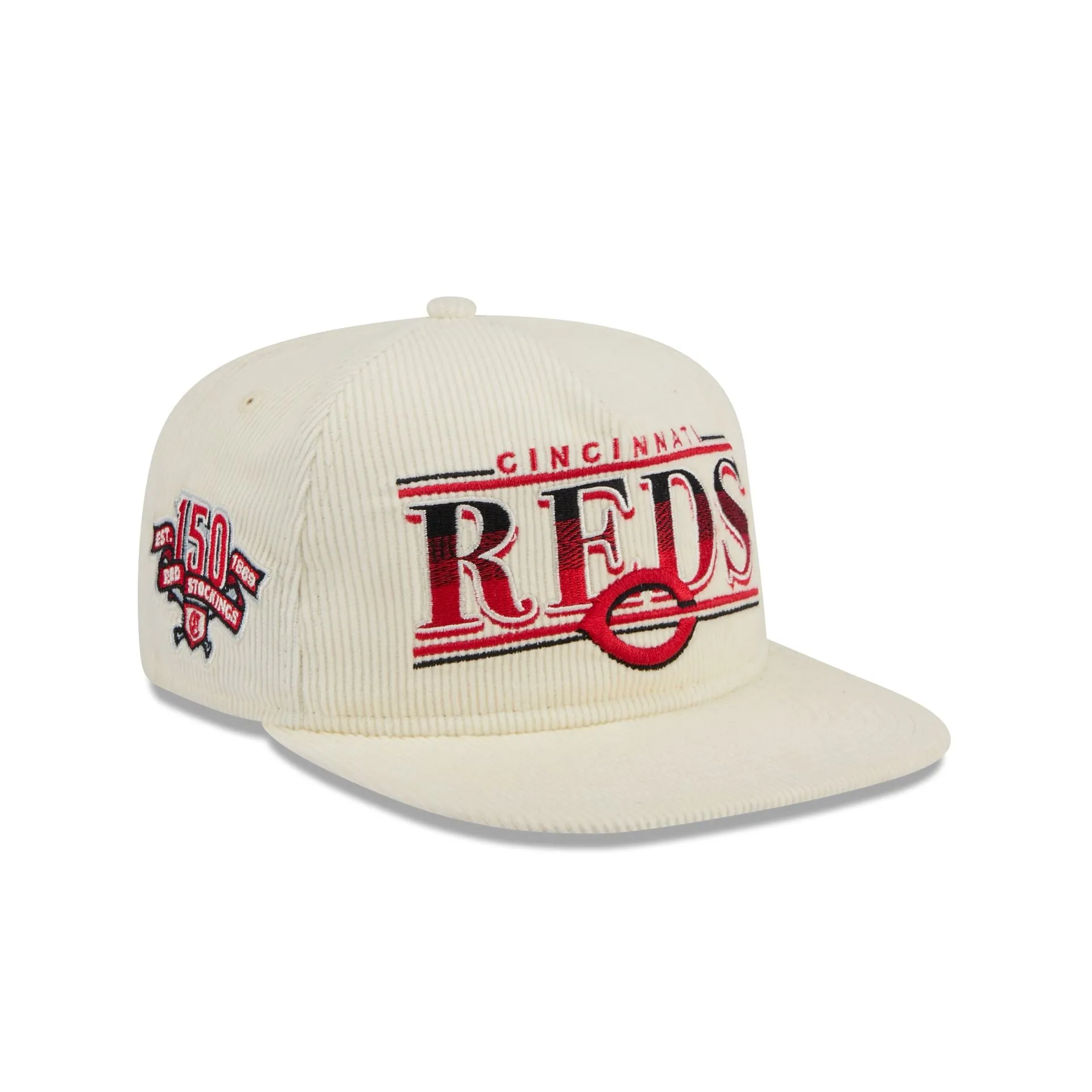 Cincinnati Reds Throwback Corduroy Golfer Hat sold by New Era