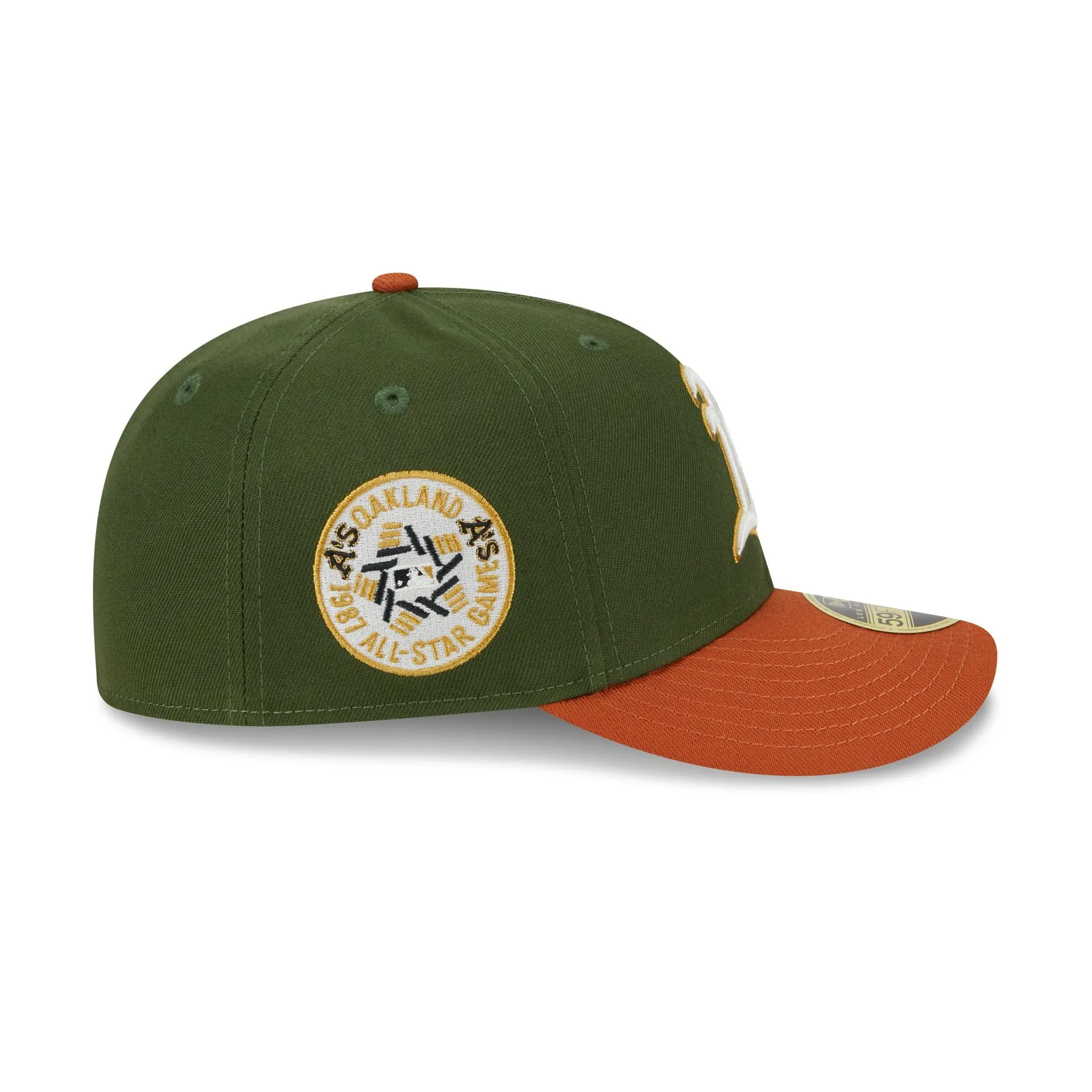 Oakland Athletics Scarlet Low Profile 59FIFTY Fitted Hat sold by New Era product image thumbnail 4