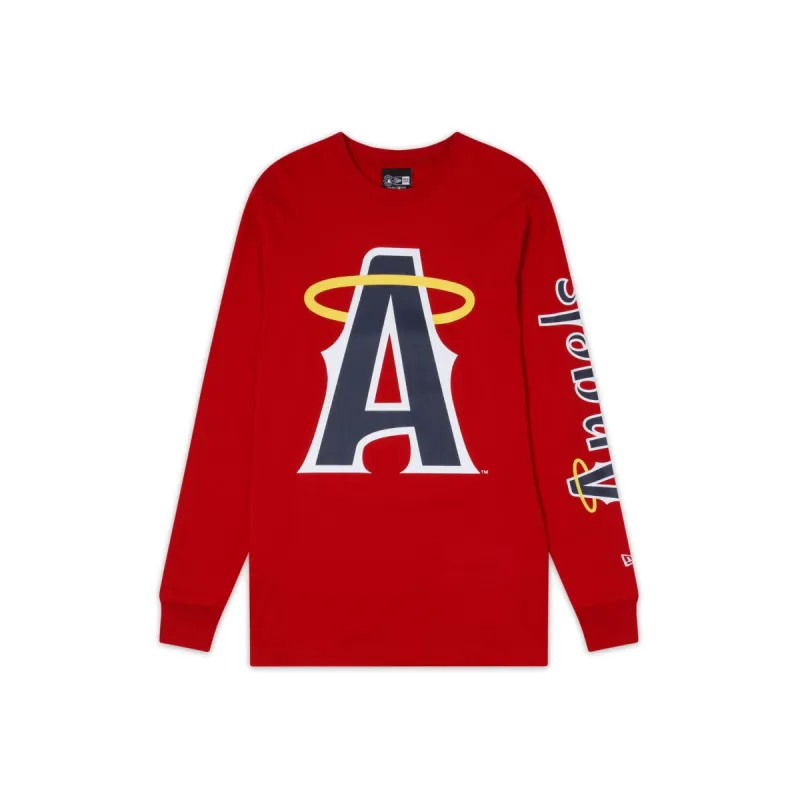 Los Angeles Angels Retro City Long Sleeve T-Shirt sold by New Era