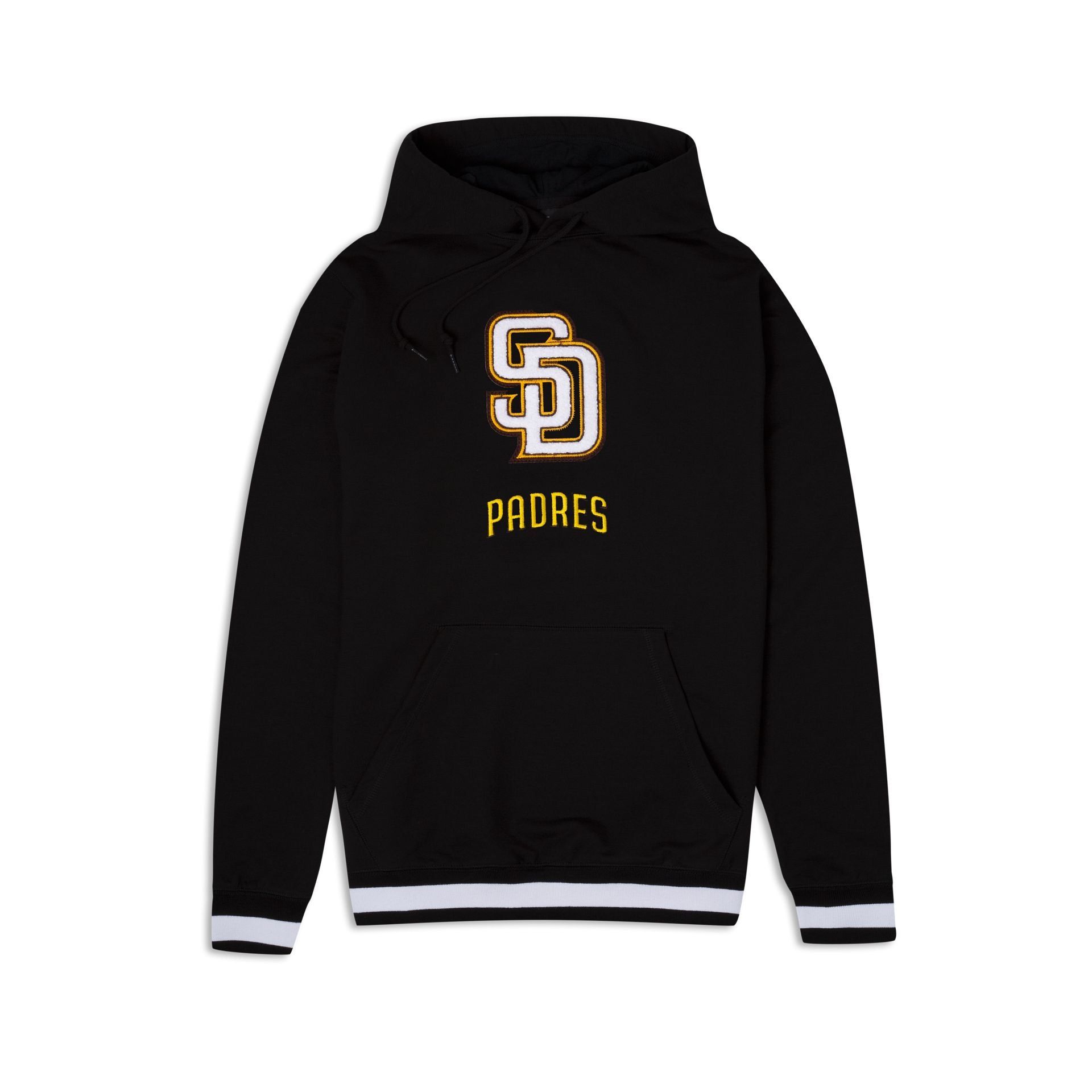 San Diego Padres Logo Select Black Hoodie sold by New Era