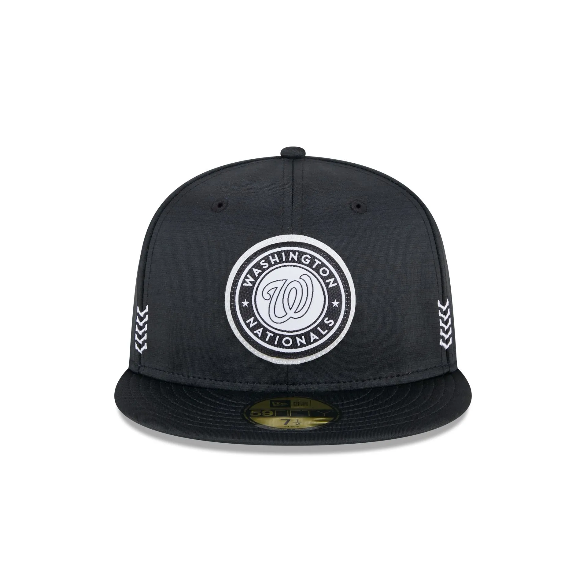 Washington Nationals 2024 Clubhouse Black 59FIFTY Fitted Hat sold by New Era product image thumbnail 2