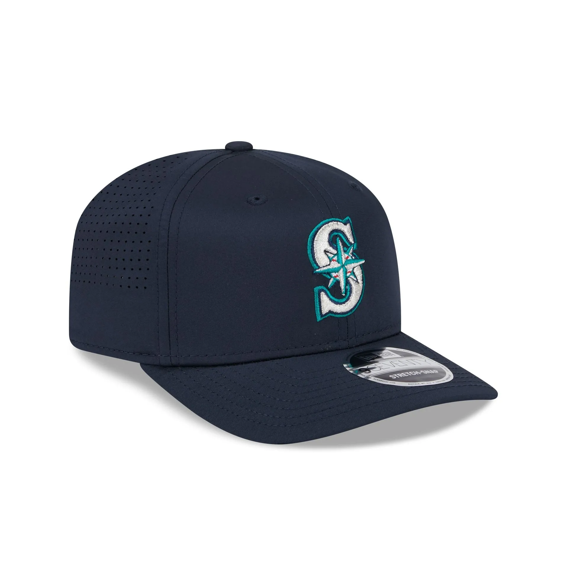 Seattle Mariners Perform 9SEVENTY Stretch-Snap Hat sold by New Era product image thumbnail 3