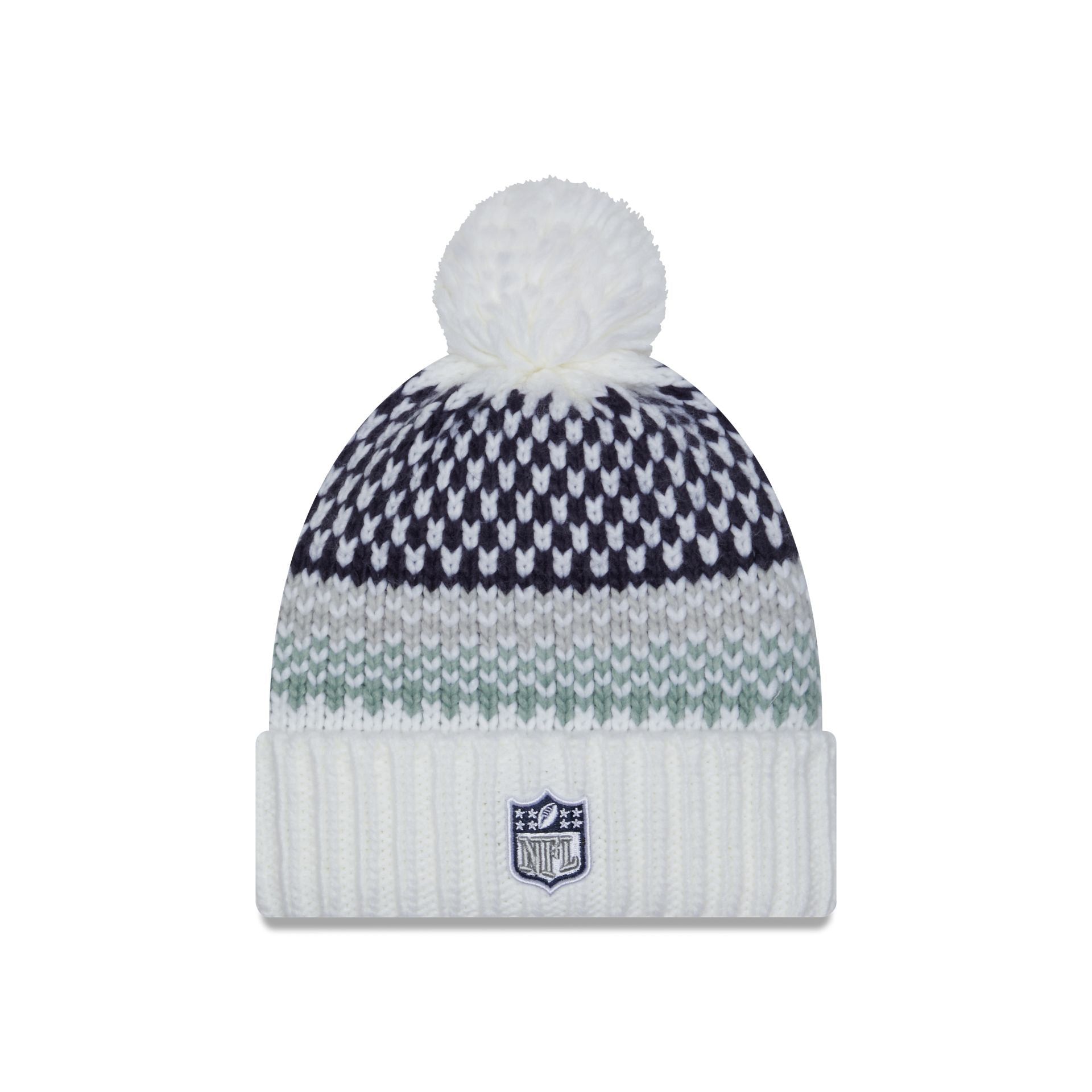 Dallas Cowboys 2023 Cold Weather Women's Pom Knit Hat sold by New Era product image thumbnail 2