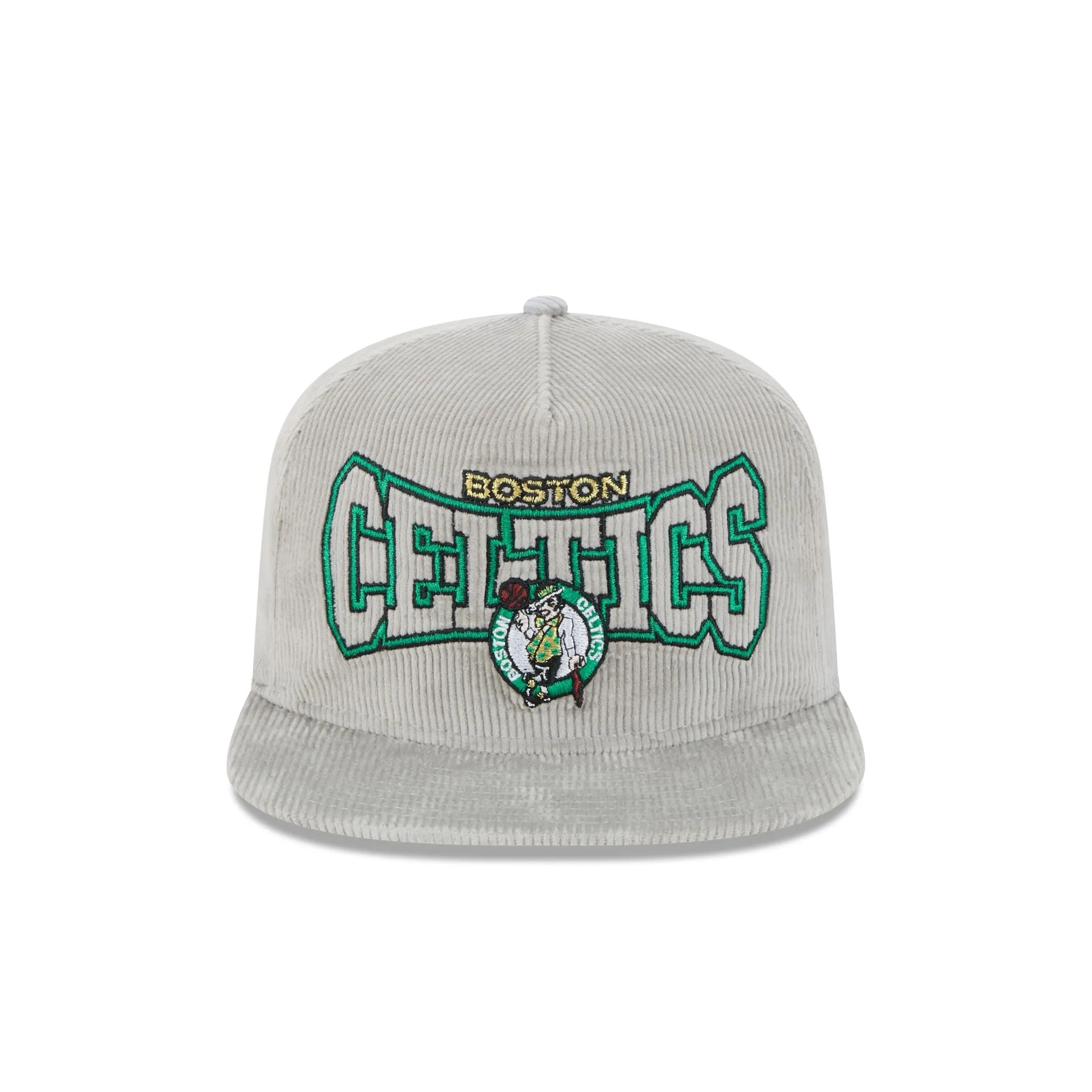 Boston Celtics Gray Cord Golfer Hat sold by New Era product image thumbnail 2