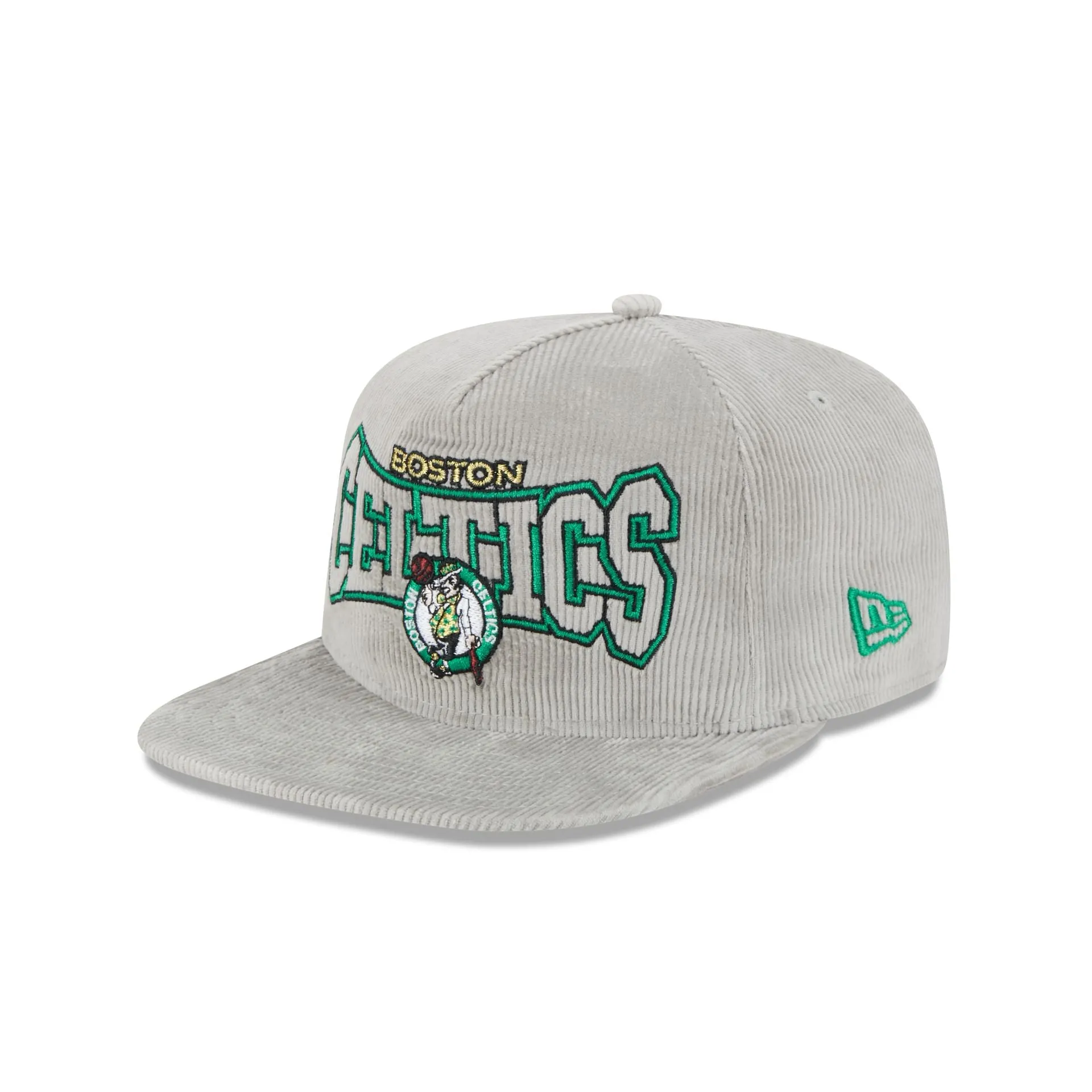 Boston Celtics Gray Cord Golfer Hat sold by New Era