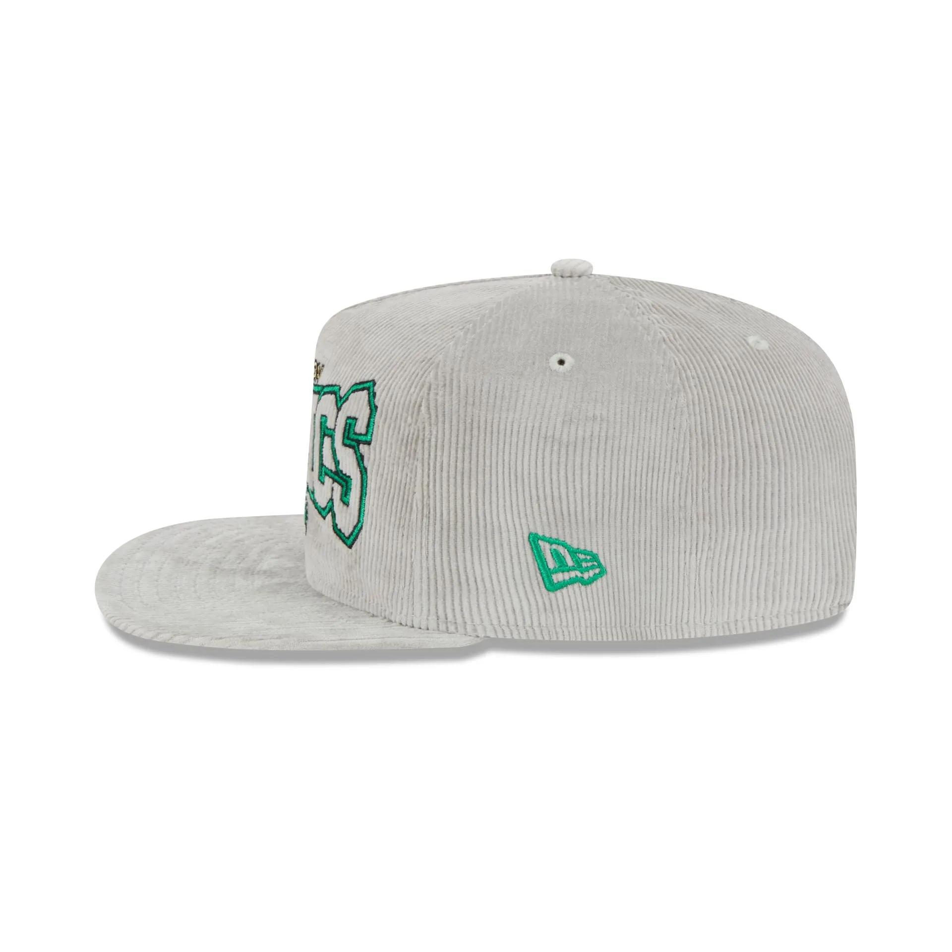 Boston Celtics Gray Cord Golfer Hat sold by New Era product image thumbnail 4
