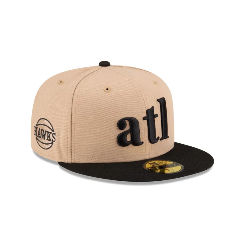 Atlanta Hawks 2023 City Edition Alt 2 59FIFTY Fitted Hat sold by New Era