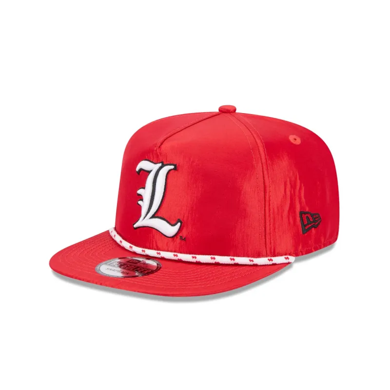 Louisville Cardinals Team Rope Golfer Hat sold by New Era