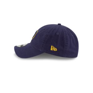 Milwaukee Brewers Core Classic Blue 9TWENTY Adjustable Hat sold by New Era