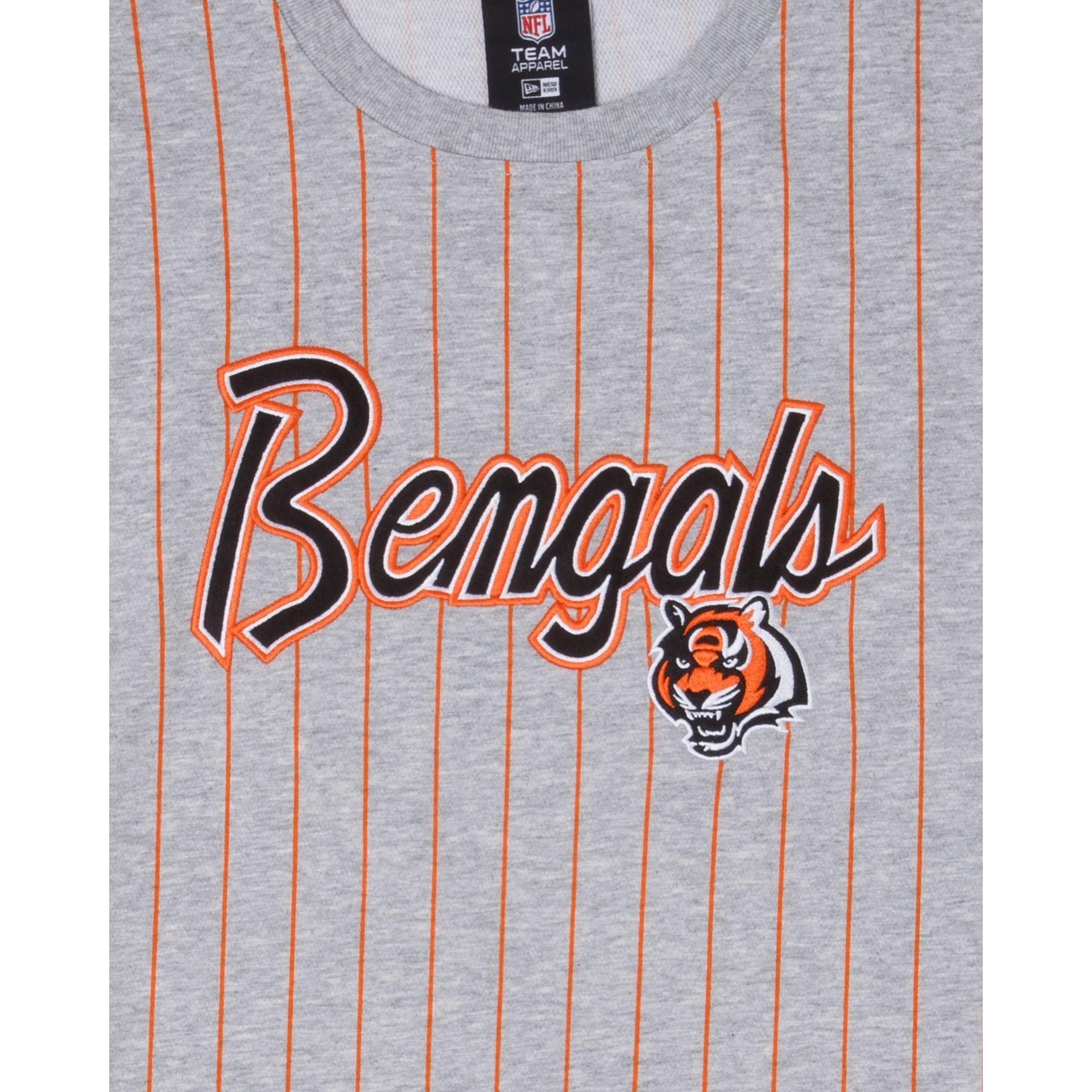 Cincinnati Bengals Throwback Striped T-Shirt sold by New Era product image thumbnail 4