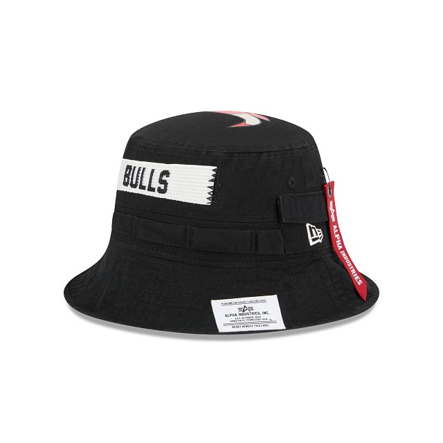 Alpha Industries X Chicago Bulls Adventure Bucket Hat sold by New Era