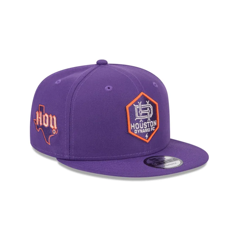 Houston Dynamo 2024 Jersey Hook 9FIFTY Snapback Hat sold by New Era