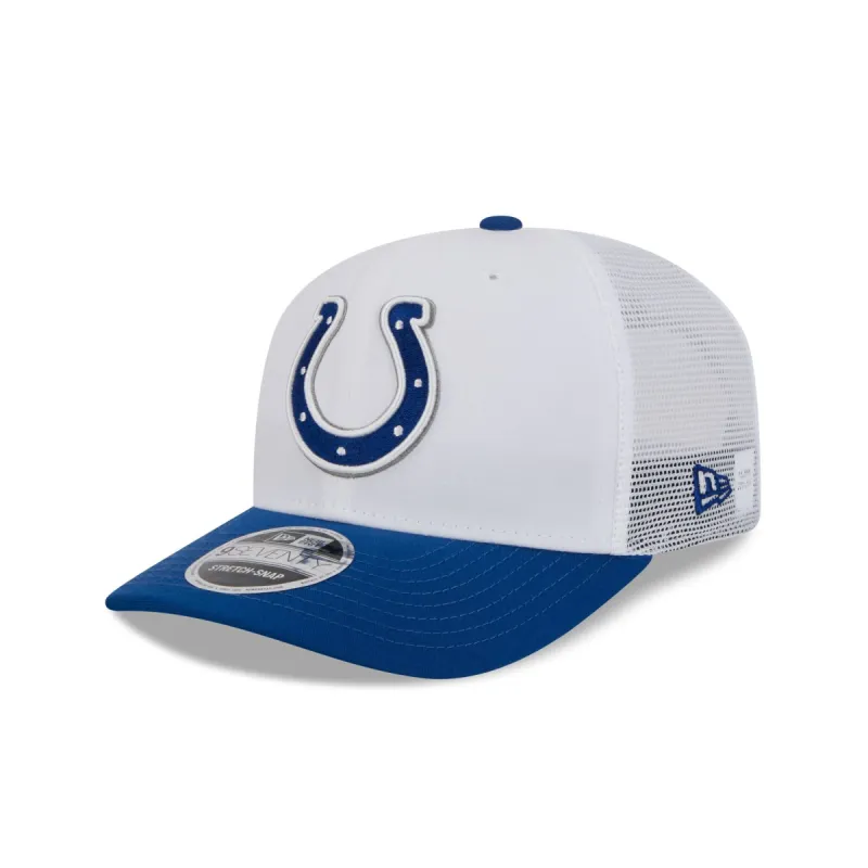 Indianapolis Colts 2024 Training 9SEVENTY Trucker Hat sold by New Era