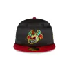 Scranton Wilkes-Barre RailRiders Black Satin 59FIFTY Fitted Hat sold by New Era