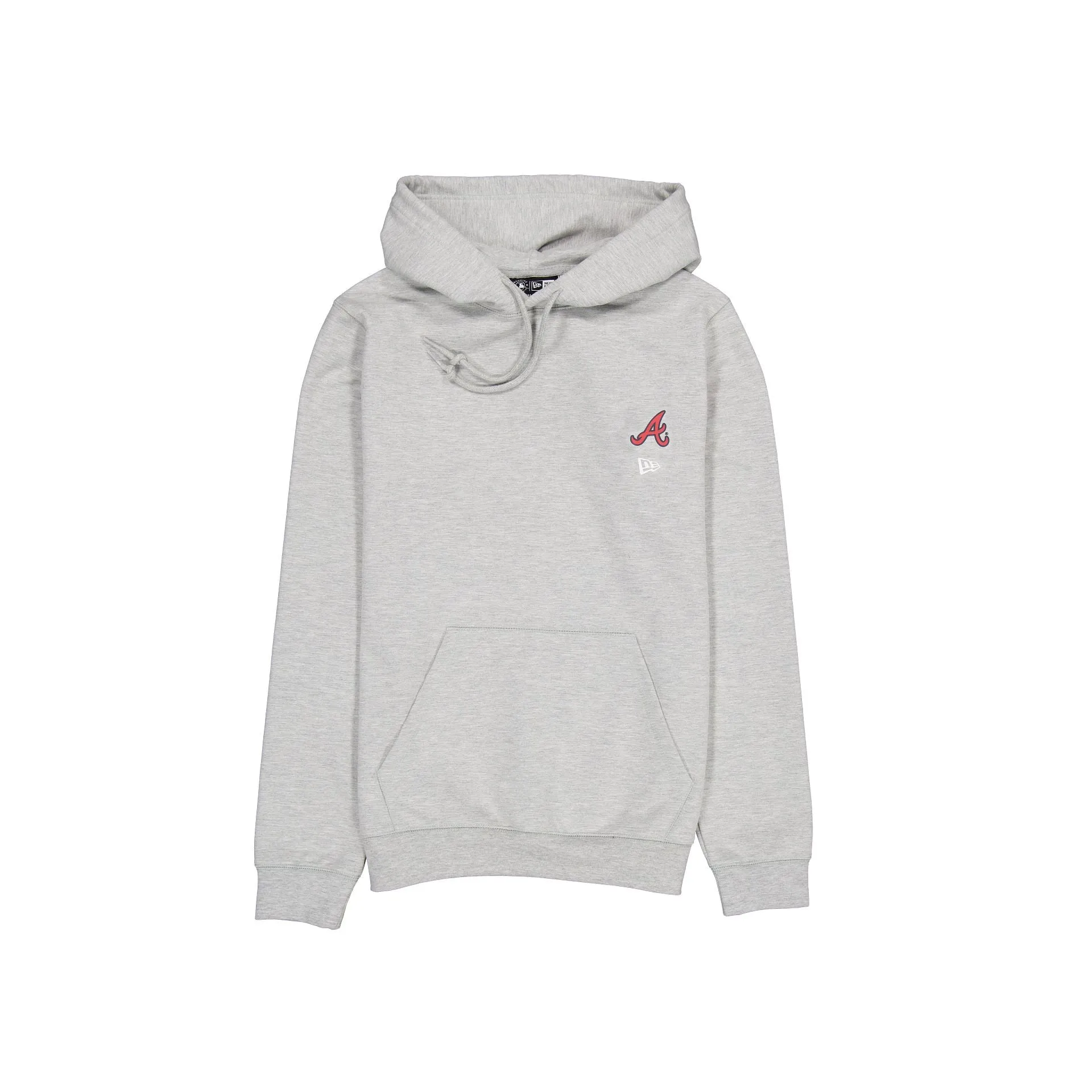 Atlanta Braves Logo Essentials Gray Hoodie sold by New Era