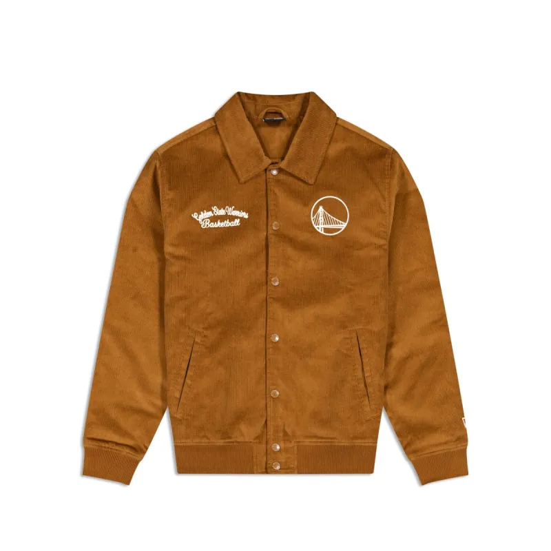 Golden State Warriors Cord Jacket sold by New Era