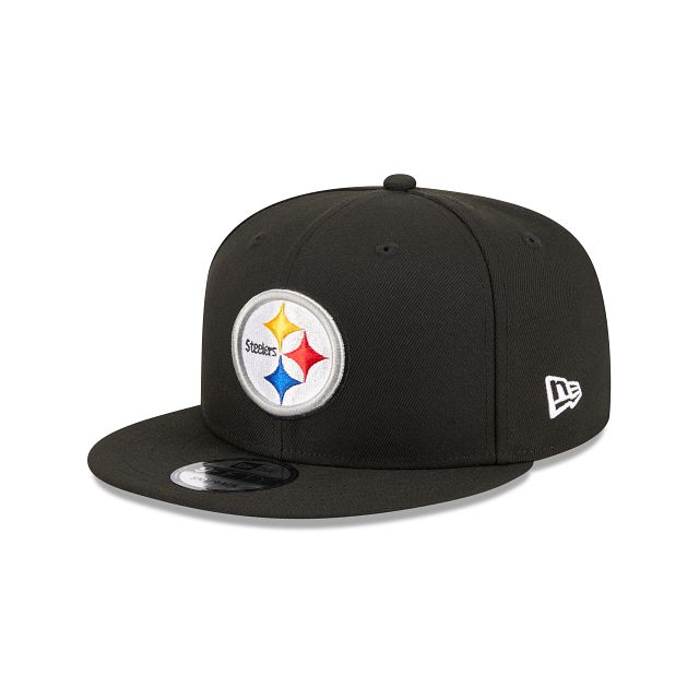 Pittsburgh Steelers Sidepatch 9FIFTY Snapback Hat sold by New Era product image thumbnail 3