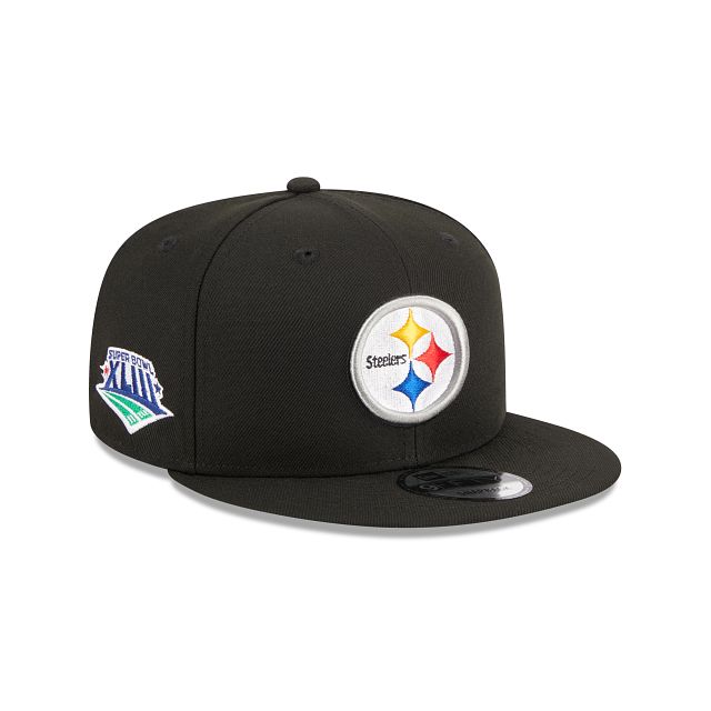 Pittsburgh Steelers Sidepatch 9FIFTY Snapback Hat sold by New Era