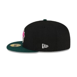 Just Caps Black Crown Kansas City Royals 59FIFTY Fitted Hat sold by New Era