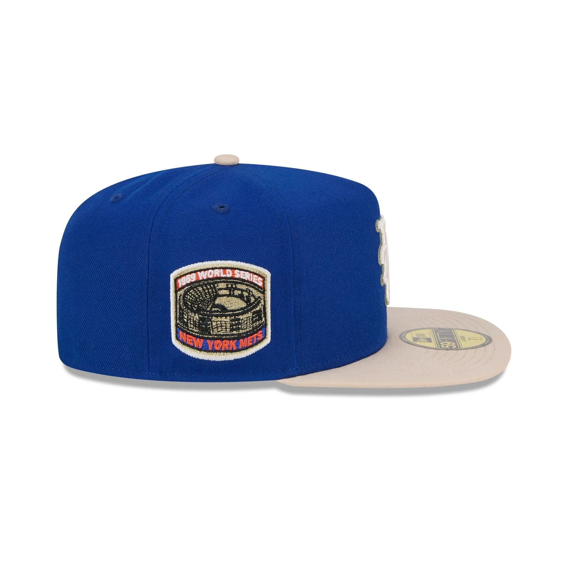 New York Mets Canvas 59FIFTY A-Frame Fitted Hat sold by New Era product image thumbnail 4