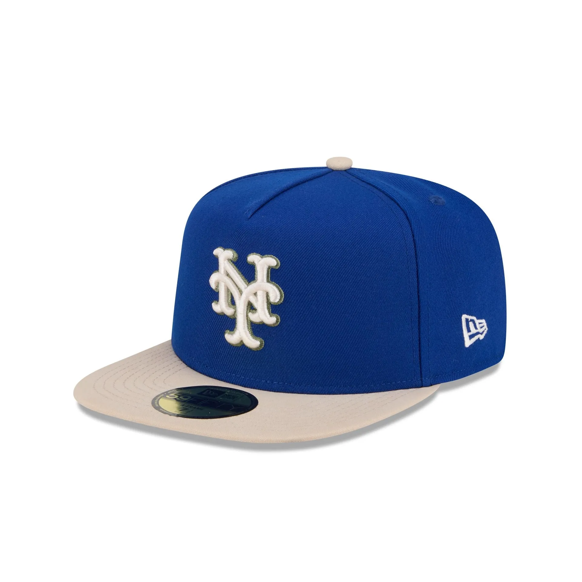 New York Mets Canvas 59FIFTY A-Frame Fitted Hat sold by New Era product image thumbnail 3