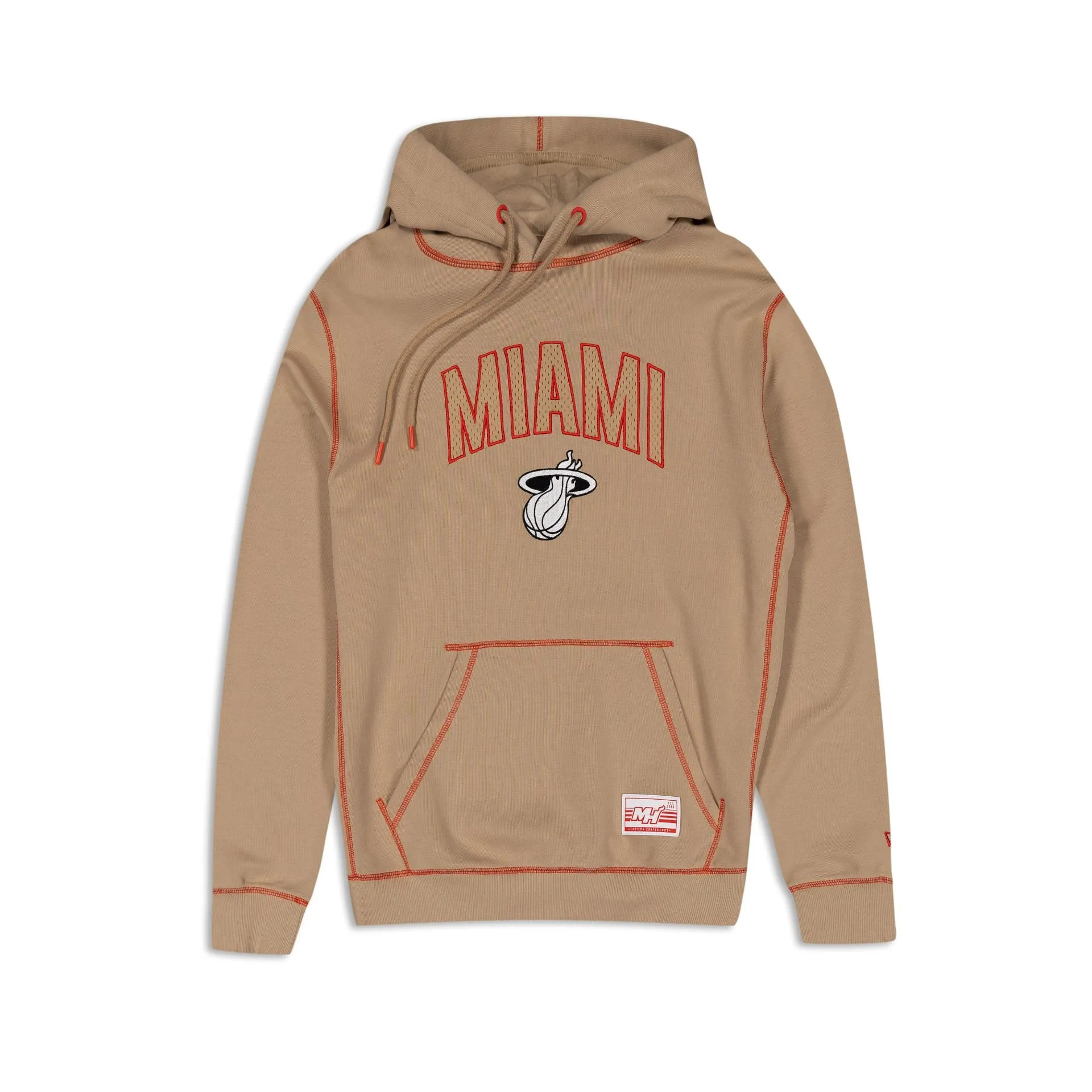 Miami Heat 2023 City Edition Tan Hoodie sold by New Era product image thumbnail 2