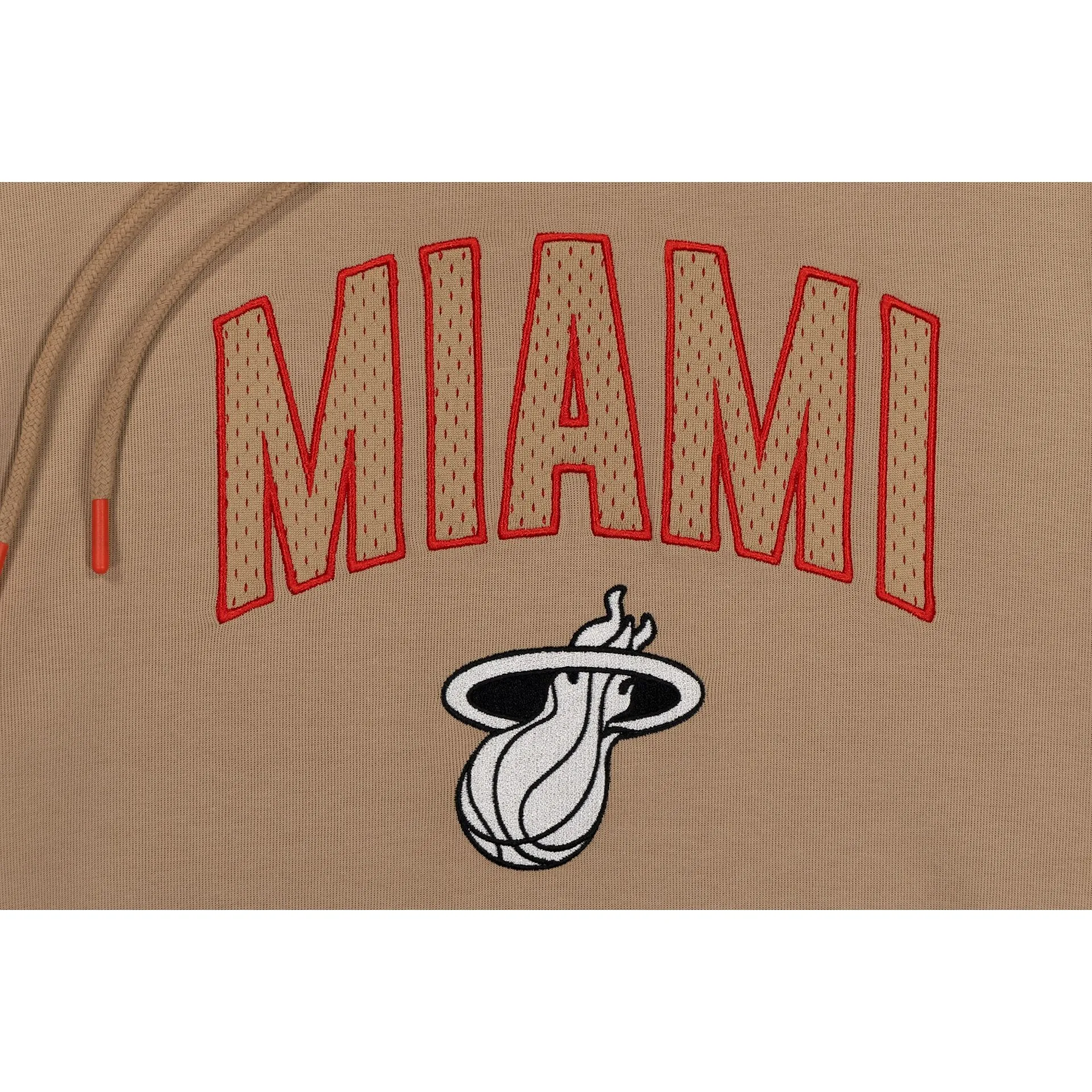 Miami Heat 2023 City Edition Tan Hoodie sold by New Era product image thumbnail 4